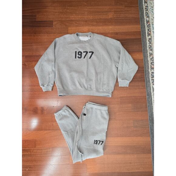FOG Essentials SS22 1977 Tracksuit - Gray - Size Xl - Picture 1 of 9